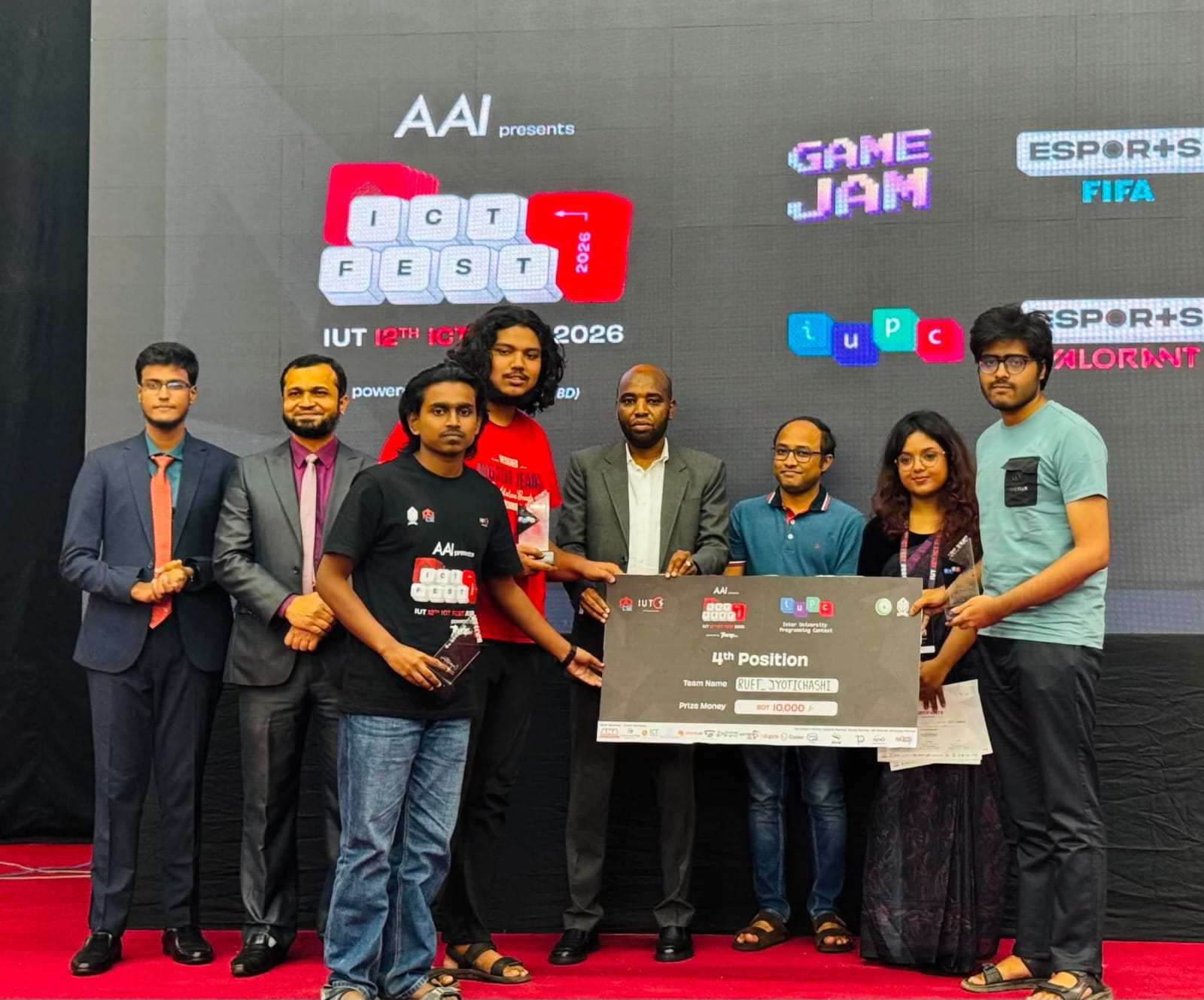 RUET CSE Excels at the 12th IUT ICT Fest IUPC